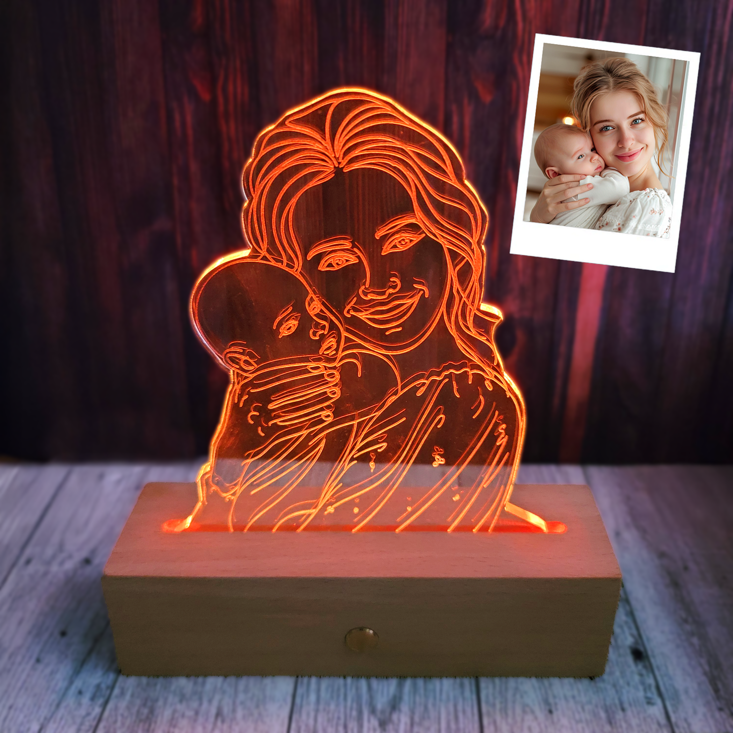 Your Custom Photo Lamp
